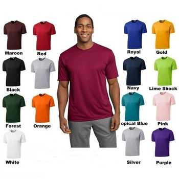 Wholesale 100 Polyester T Shirts Sports Dri Fit T Shirts Oem Factory ...