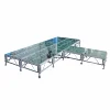 Acrylic Wedding Decor Event Fiberglass Transparent Swimming Pool Glass Stage Platform For Sale