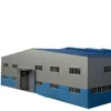 single span organized drainage Steel structure carton equipment processing workshop without parapet