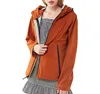 Wholesale Fashion Women Global Hooded Zip-Front Jackets