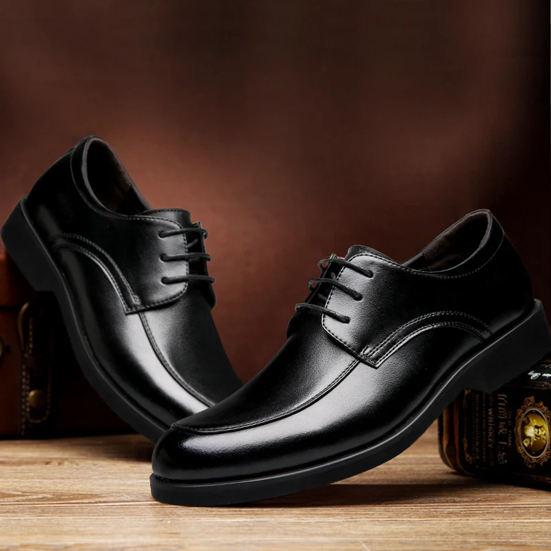 Classic Business Genuine Leather Dress Shoes Men - Buy Genuine Leather ...