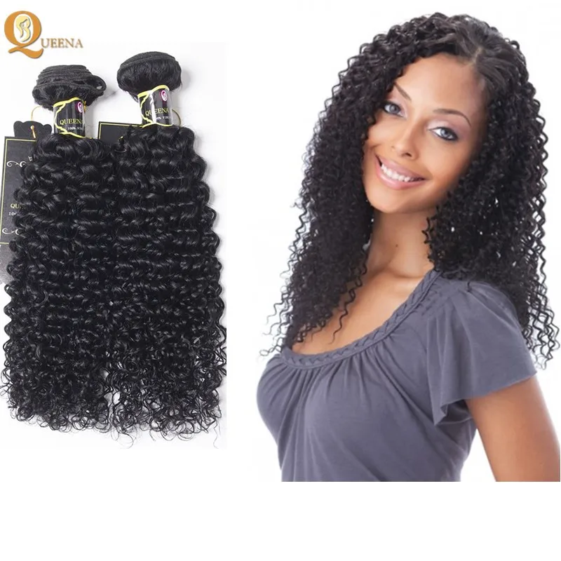 Indian Hair Raw Unprocessed Virgin Jerry Curl Weave South Africa