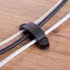 2014 Most Practical Cable clip of CC912 with 3 Slot Adhesive Desk Side Plastic Cable clipnail clip cable clamp 16mm