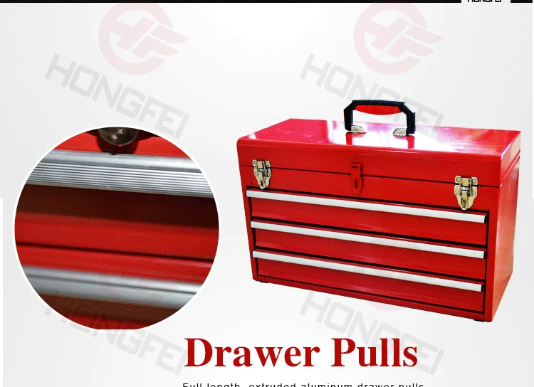 Hongfei Red Steel Truck Tool Boxes Red On Sale - Buy Red Steel Tool