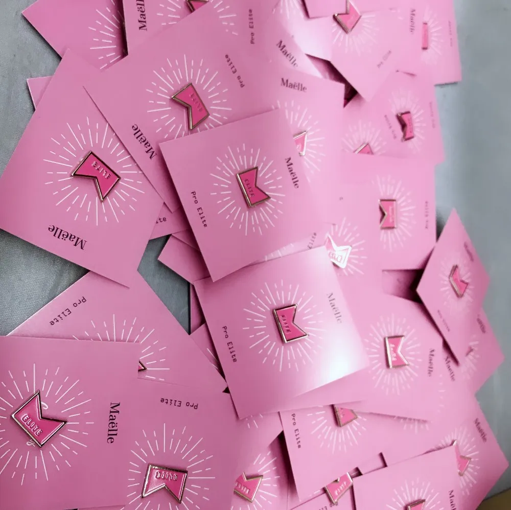 Metal Craft Custom Lapel Pins Black Glitter Pin Soft Hard Enamel Pin