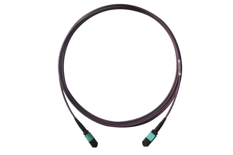 MPO PC / UPC OM4 Fiber Optic Patch Cord