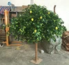 Lifelike lemon tree artificial fruit tree for decoration