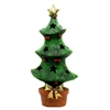 Resin Small Outdoor LED Christmas Tree
