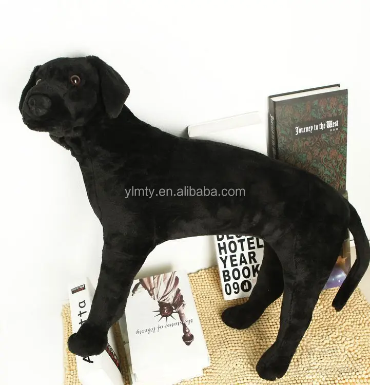 black lab plush