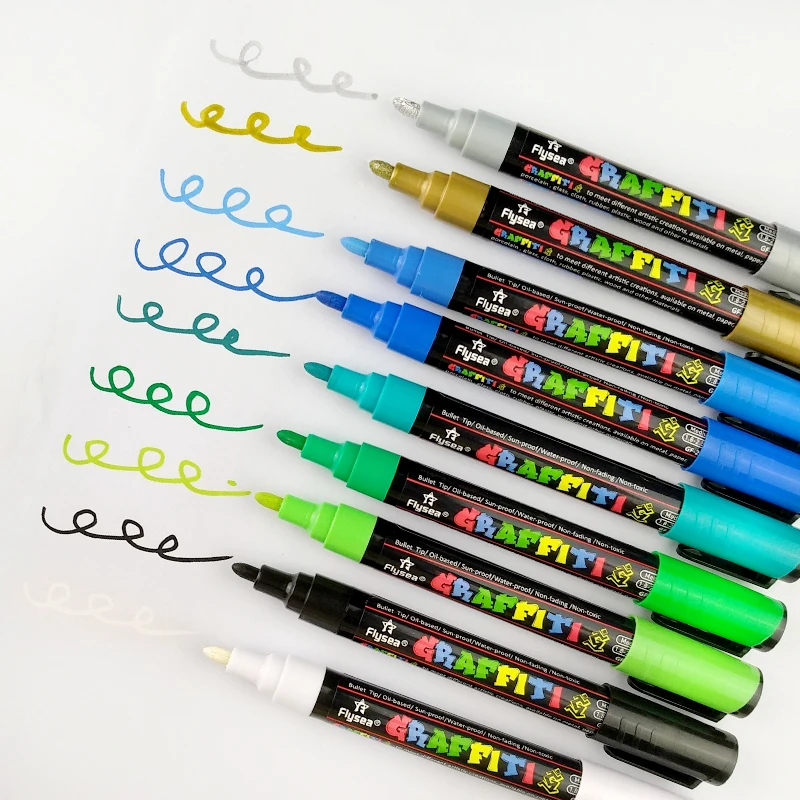 New Colors Halloween Markers 23mm Marker Pens Diy Graffiti Pen Buy