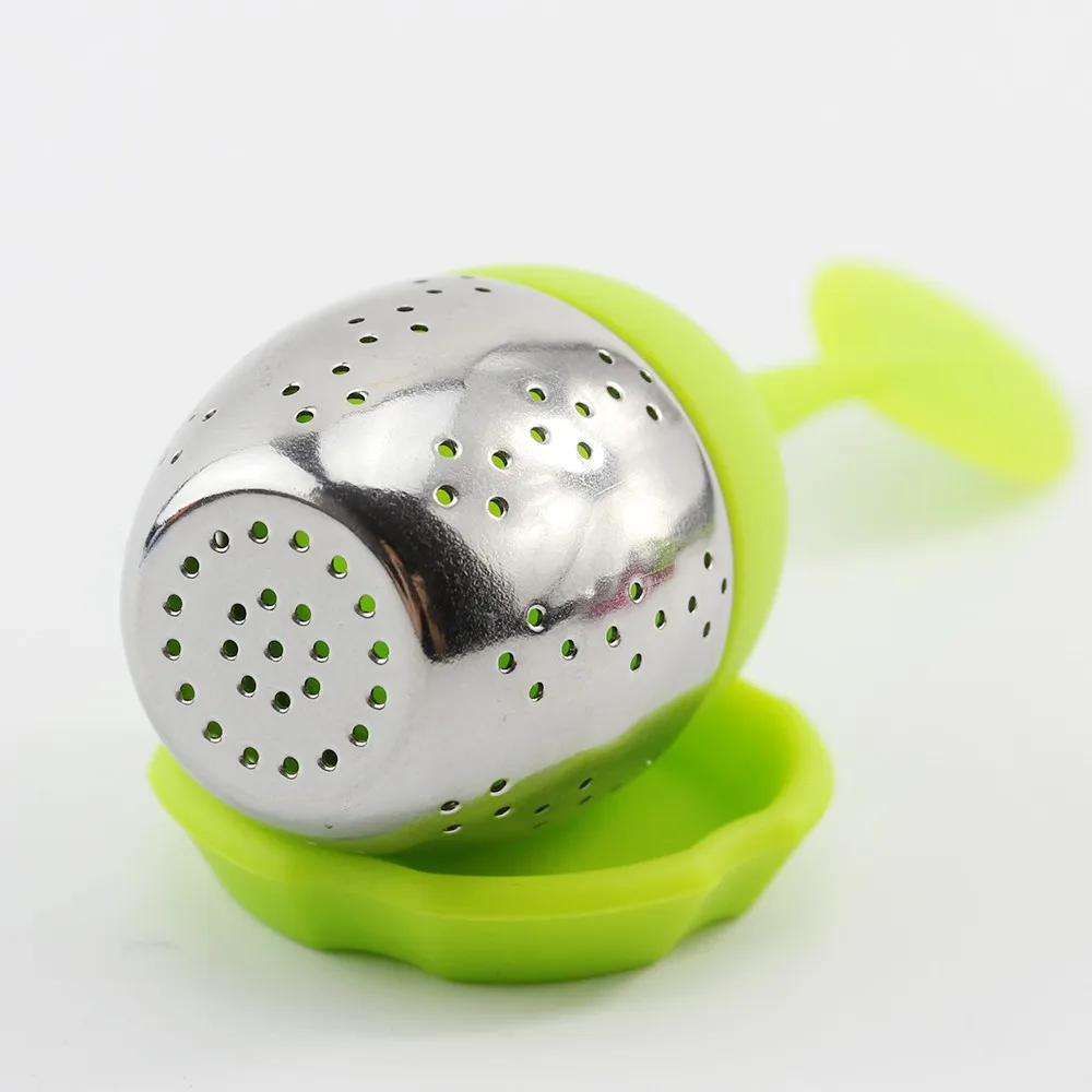 Customize Silicone Handle Stainless Steel Tea Infuser Strainer Loose Leaf Tea Infuser Buy Tea