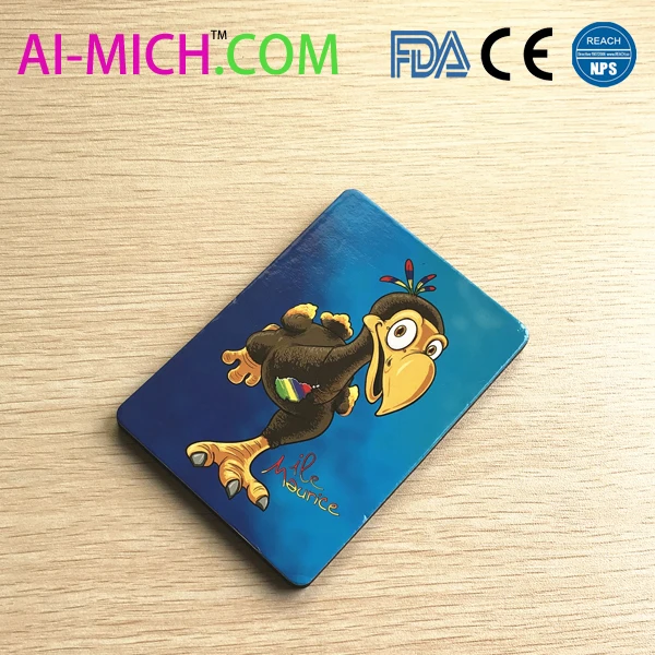 Promotional Tourism Souvenir fridge magnets with map