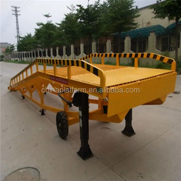 Heavy Duty Mobile Container Loading Platform Container Unloading Ramps ...