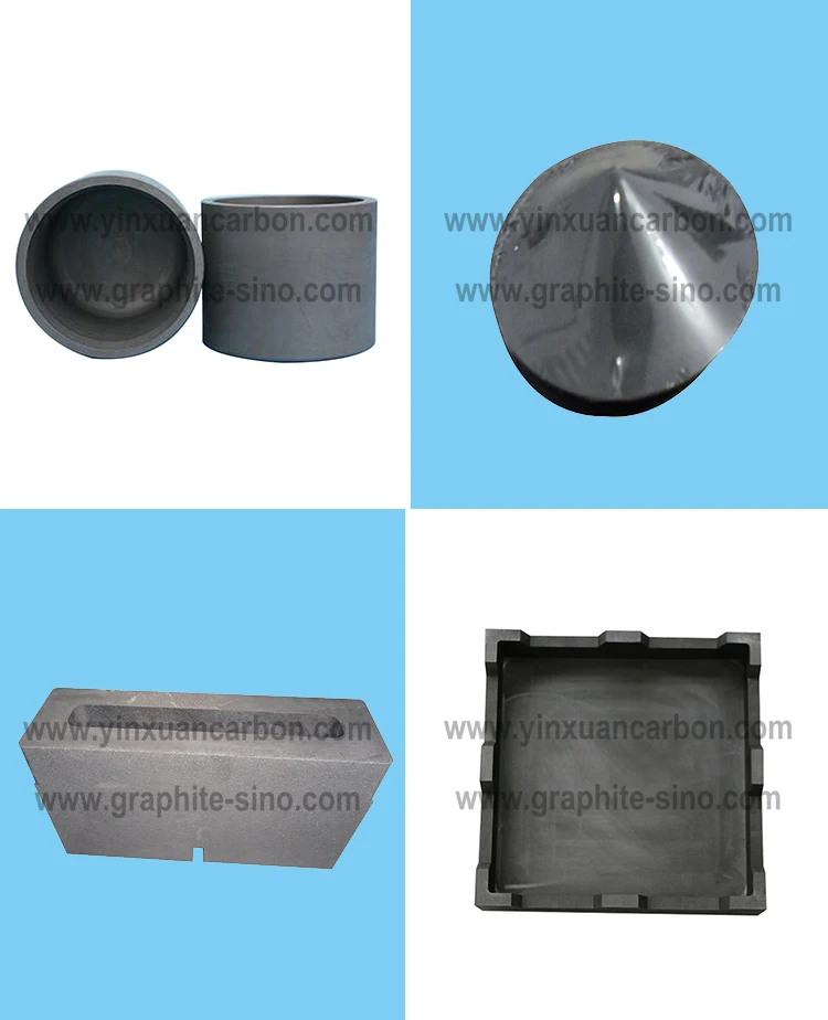 High Temperature Resistant Graphite Crucible With Lid Buy Graphite