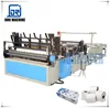 Embossing Bathroom Toilet Roller Paper Rewinder Machine