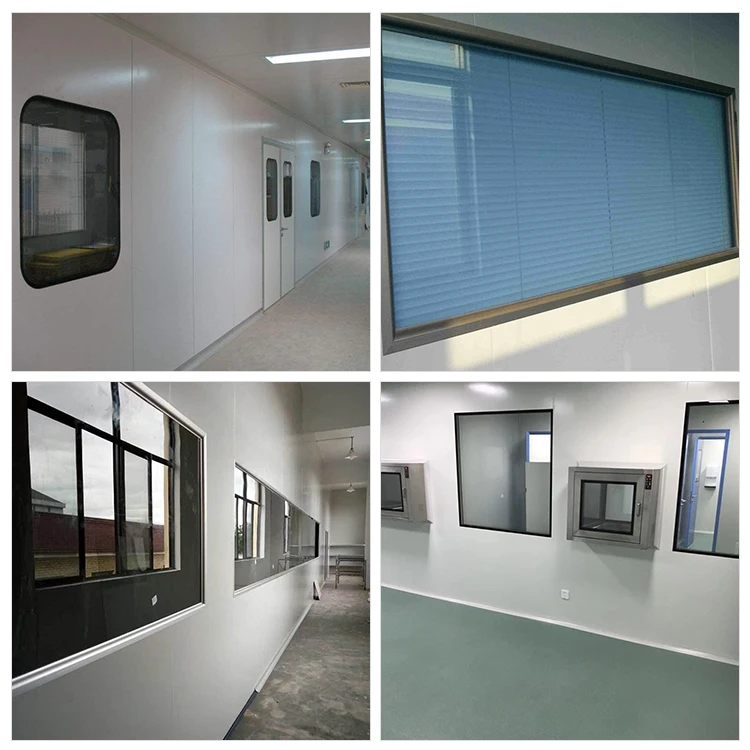 Clean Room Windows For Lab Window With Gmp Standard Pharmaceutical