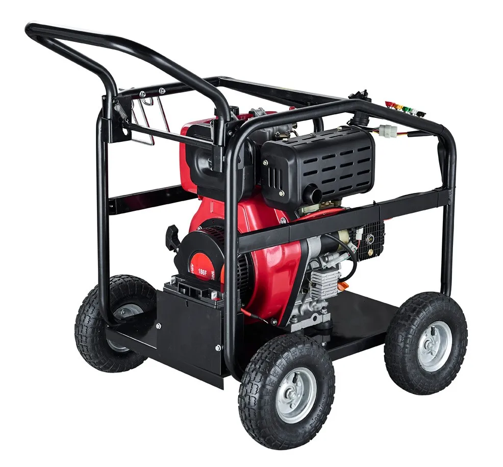200 Bar 6hp 3600psi Industrial Diesel Fuel Diesel High Pressure Washers