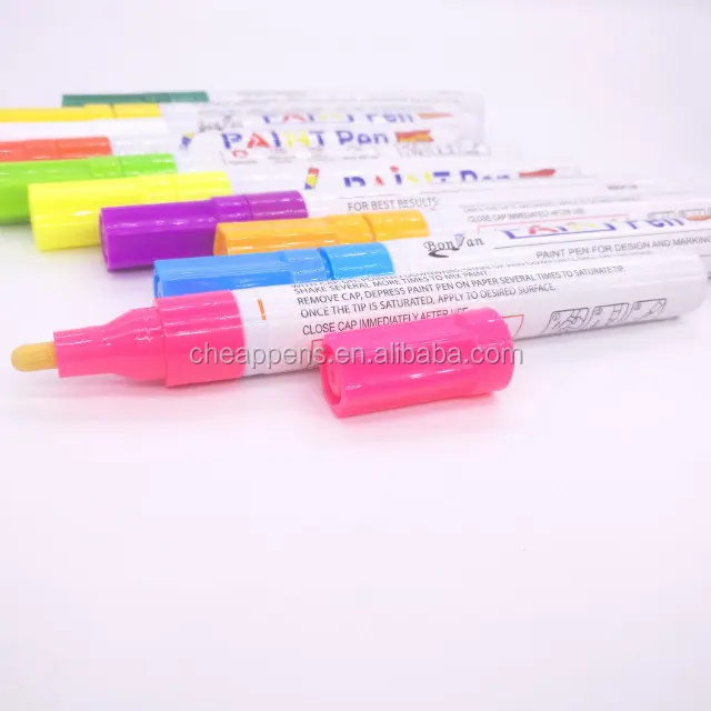 Permanent Waterproof Car Tyre Tire Metal Marker Paint Pen Quick-drying Useful UK
