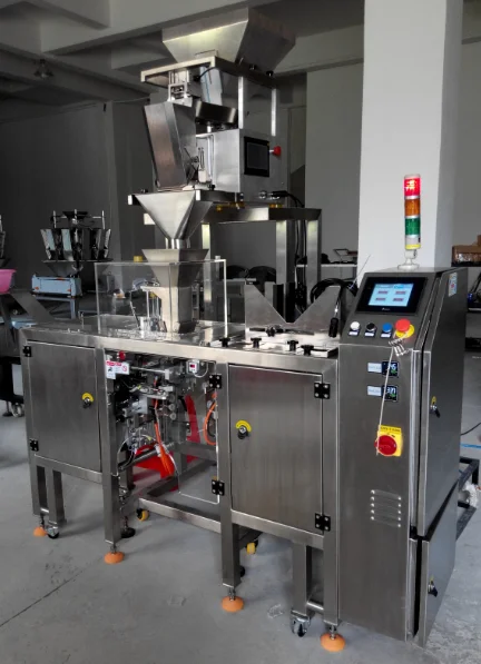 single head linear weigher with doypack machine