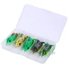 Popular in America Europe Frog fishing lure Soft lure PVC BOX 6cm 12g with exquisite shape