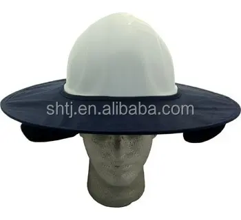 hard hat brim with shade