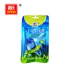 OEM zipper bag packaging delicious cool lime mint tablet candy