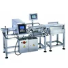 One-process metal detection and checkweighing for metallic contaminants such as screws, metal shavings, staples, nails, filings