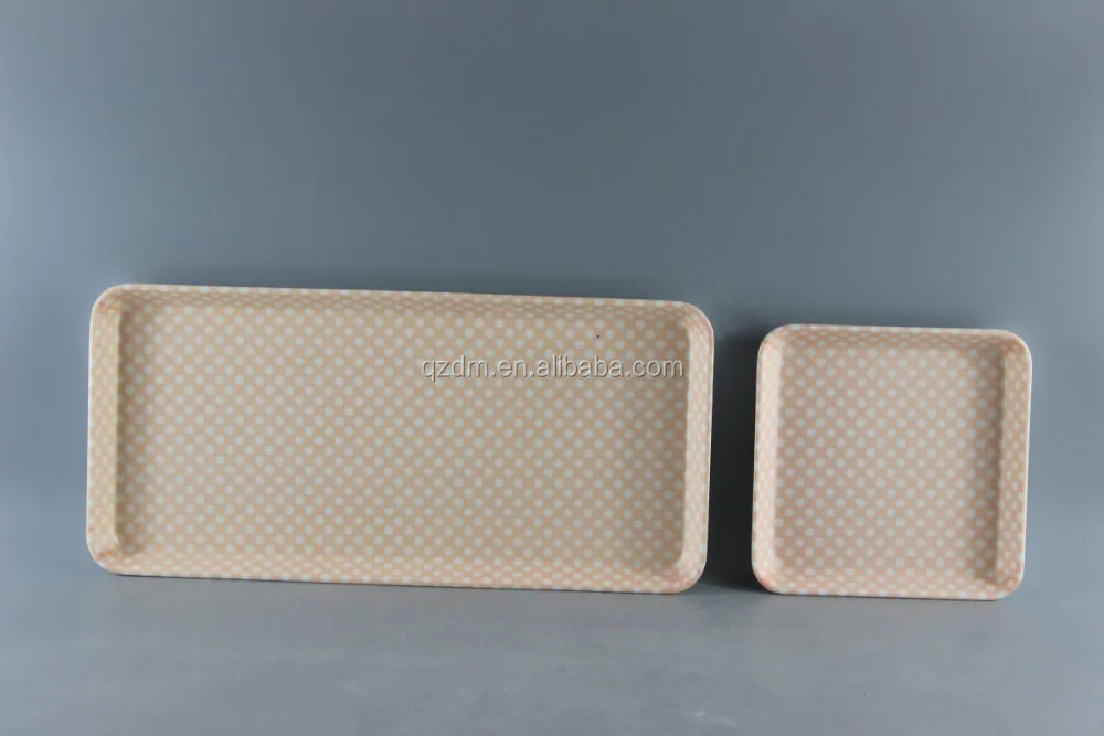 A1 Large And Small Size Melamine Tray Sets
