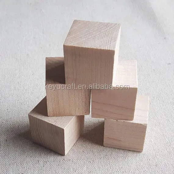 wooden stacking cubes