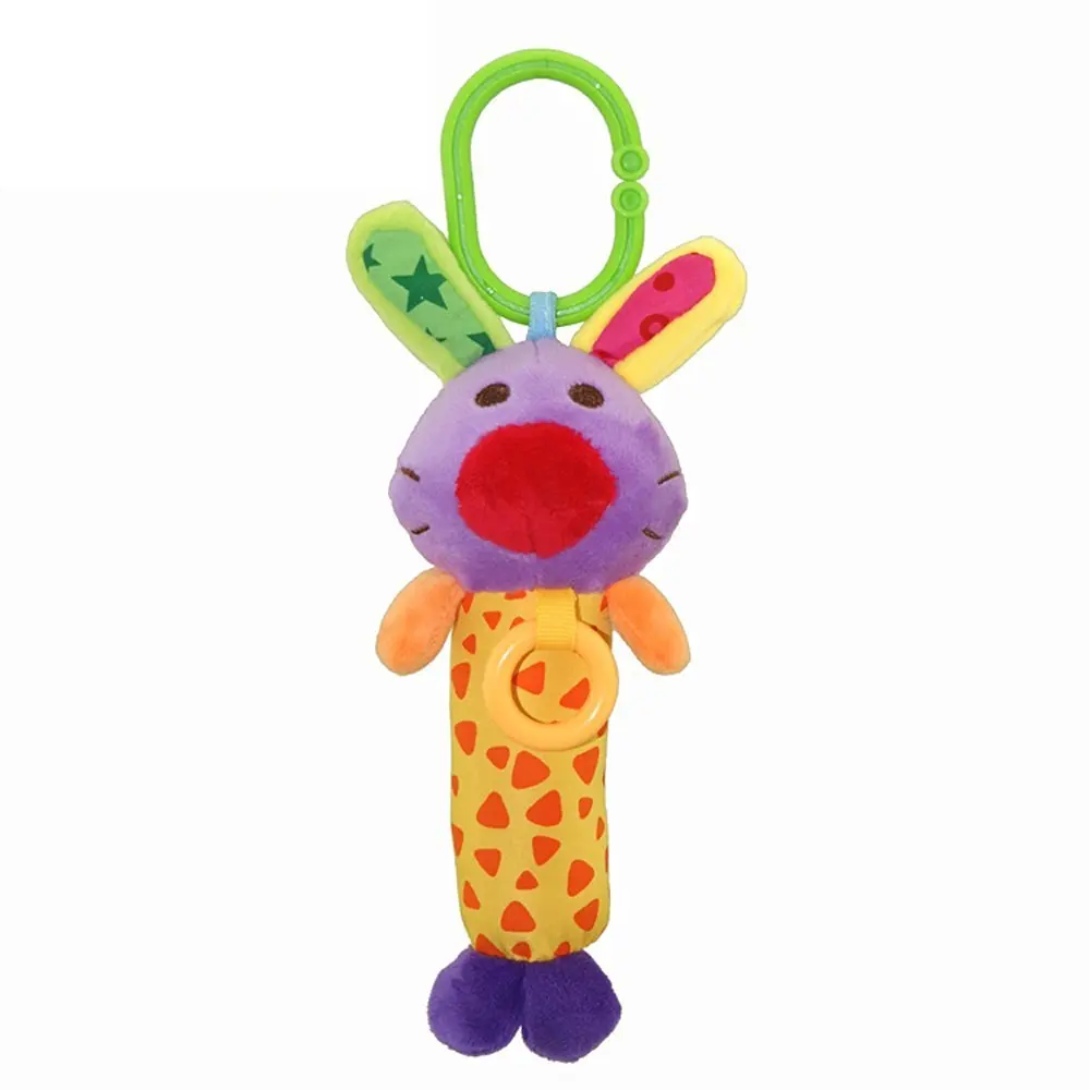 Wingingkids Baby Stroller Toys Baby Rattles Soft Plush Toy Multifunction
