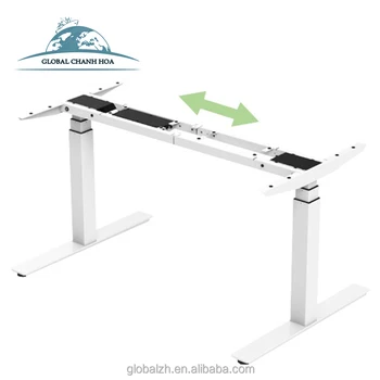 Electric Lifting Column For Two Leg Height Adjustable Desk Table