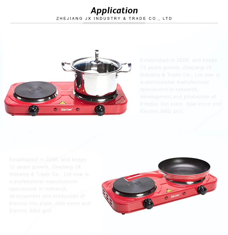 Factory Price 2000w Double Solid Electric Stove Buy Multifunction