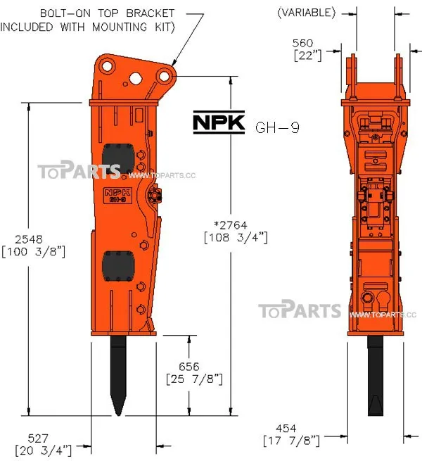 Npk Gh9 Hydraulic Breaker Seal Kit For Npk Gh9 Hydraulic Hammer Seal