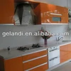 acrylic solid surface countertop with wire basket drawer kitchen furniture