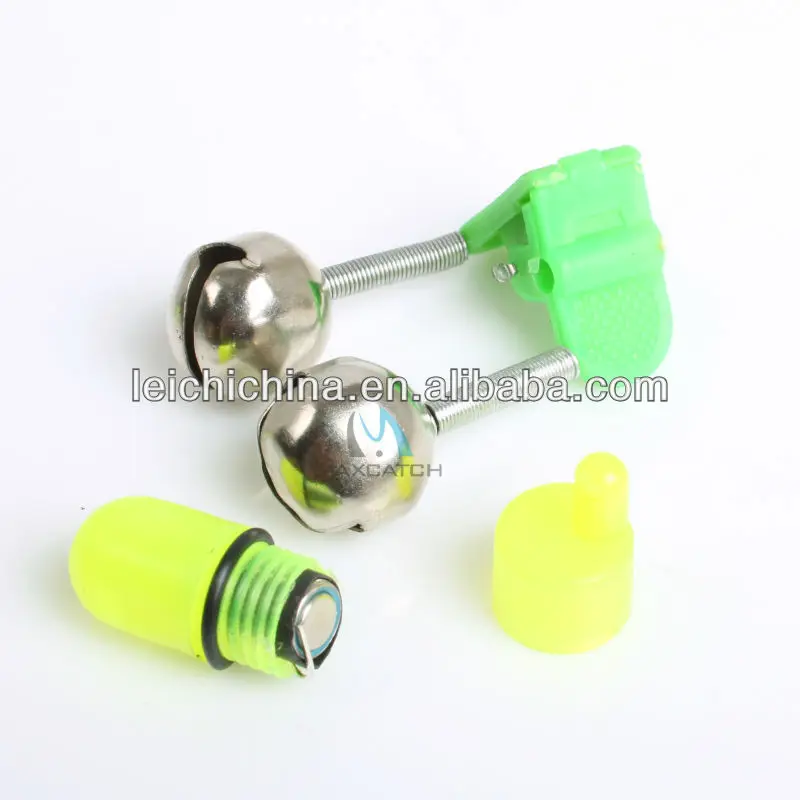 LED light bite alarm fishing rod bell