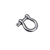 European type rigging hardware stainless steel bow shackle omega shackle