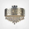 contemporary led pendant light living room crystal light