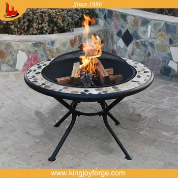 Mosaic Pebble Cool Touch Fire Pit Buy Pebble Table Fire Pits