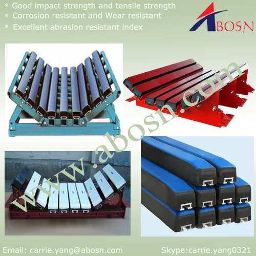 Conveyor Supporting Impact Bars/uhmw Impact Slider Bed Bars/impact