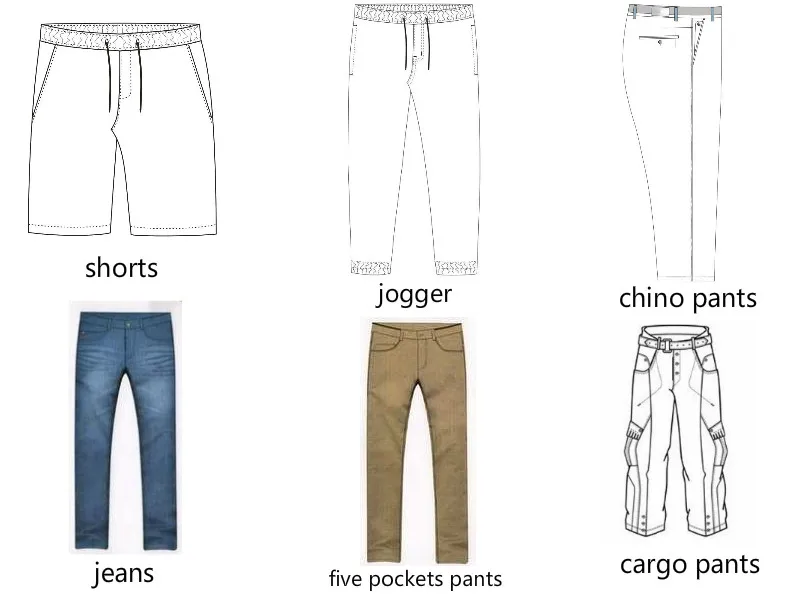 Все виды штанов