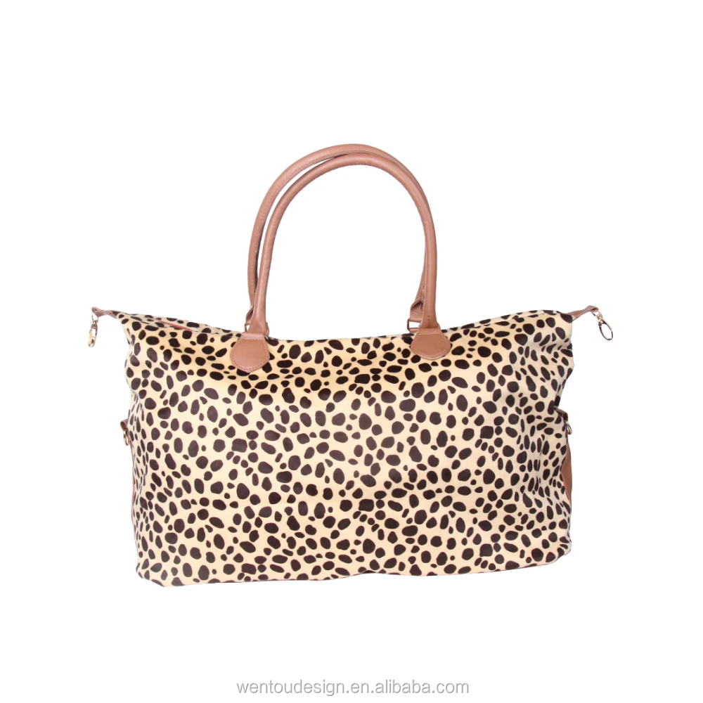Wholesale Leopard Print Travel Bag Weekender Luggage Buy Leopard Print Travel Bag,Wholesale