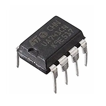 ChipsParadise® 10pcs UA741CN UA741 LM741 DIP-8 ST Operational Amplifiers IC