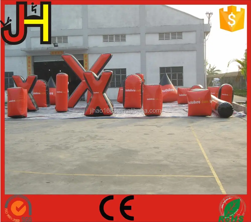 Inflatable Paintball Bunkers Field Sets Inflatable Bunker Paintball Kit