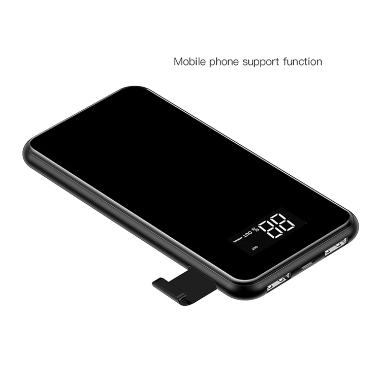 Baseus Universal 8000mAh Dual USB Power Bank Battery Charger Case Wireless Charging For Mobile Phone Power Banks - ANKUX.COM