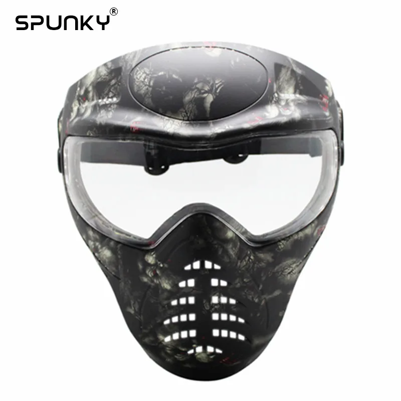 Phantom Series Tactical Protective Full Face Anti Fog Paintball Or