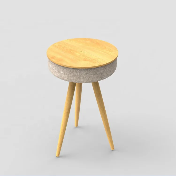 Popular Table speaker 2.0 bluetooth desktop speaker multifunction desktop speaker With Wireless Charger For Mobile Phone - ANKUX.COM
