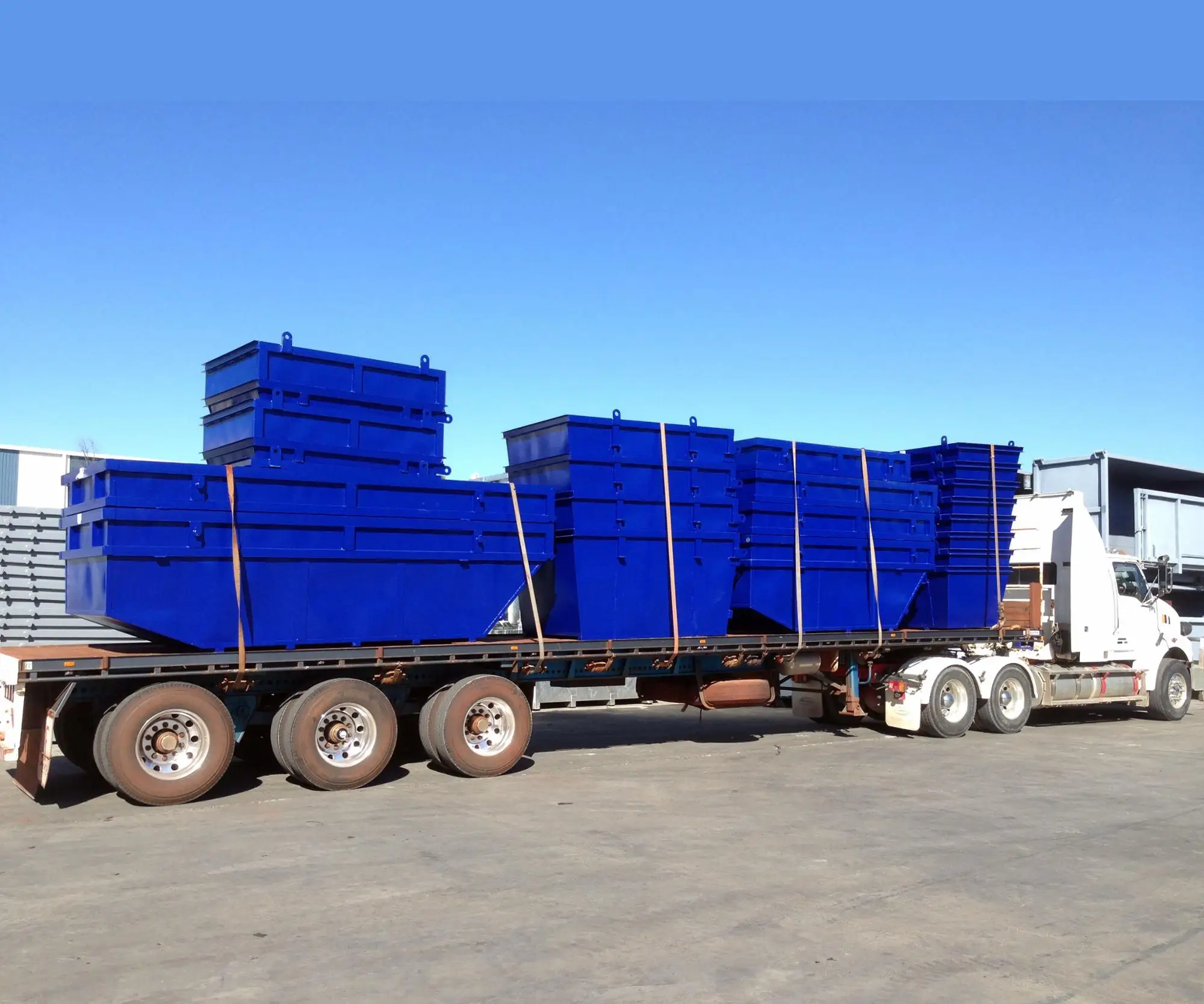 Metal Scrap Skip Bins Truck Storage Containers For Sale Buy Skip Bins