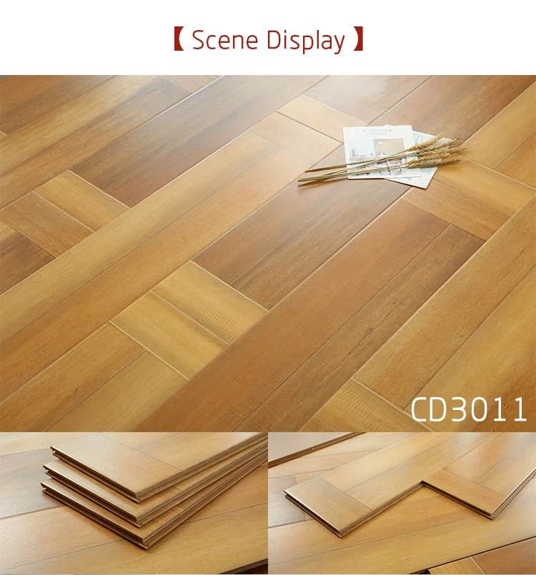 Waterproof  High glossyv MDF HDF   Laminate Wood Flooring