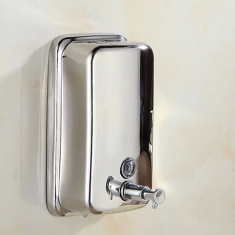 Stainless Steel Wall-mount Liquid Soap Dispenser Hand Sanitizer ...