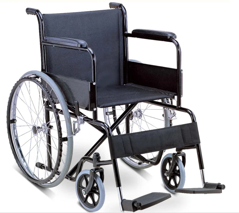 
Cheapest Folding Lightweight Economic Used Manual Wheelchair 